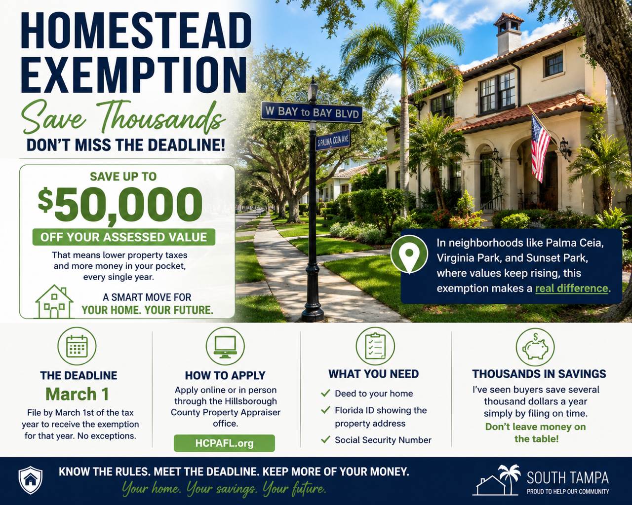 Florida Homestead Exemption Deadline