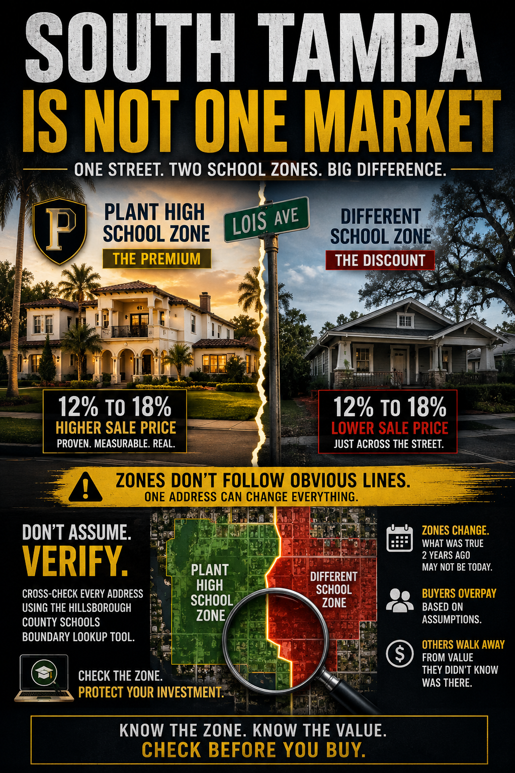 Plant High School Zone Premium in South Tampa