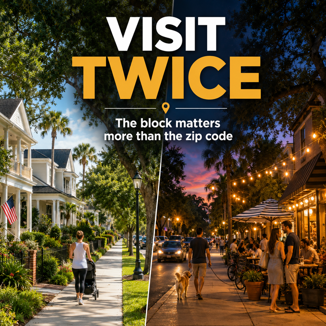 Visit the Neighborhood Twice Before You Buy