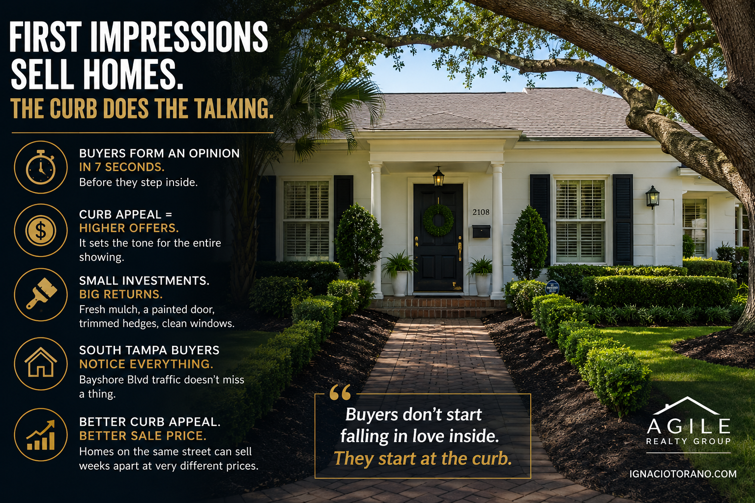 Why Curb Appeal Matters Before Buyers Step Inside
