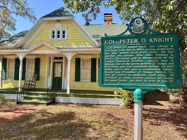 The Peter O. Knight Cottage in Tampa