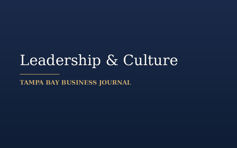 Leadership & Culture