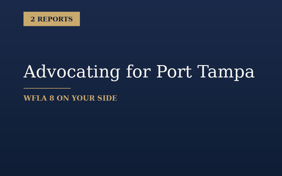 Advocating for Port Tampa